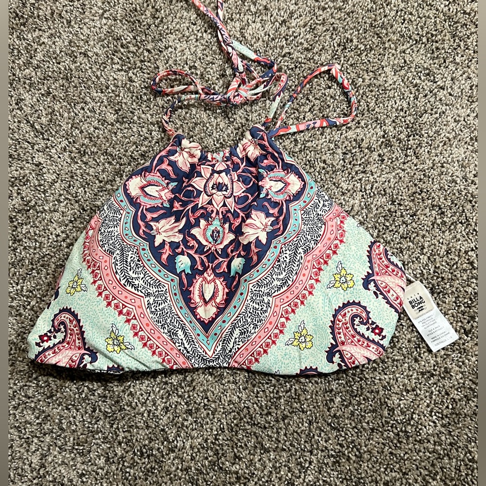 Reversible swim top